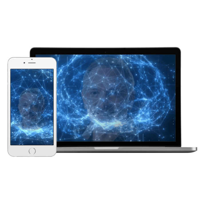 CD AI Laptop Phone Loop