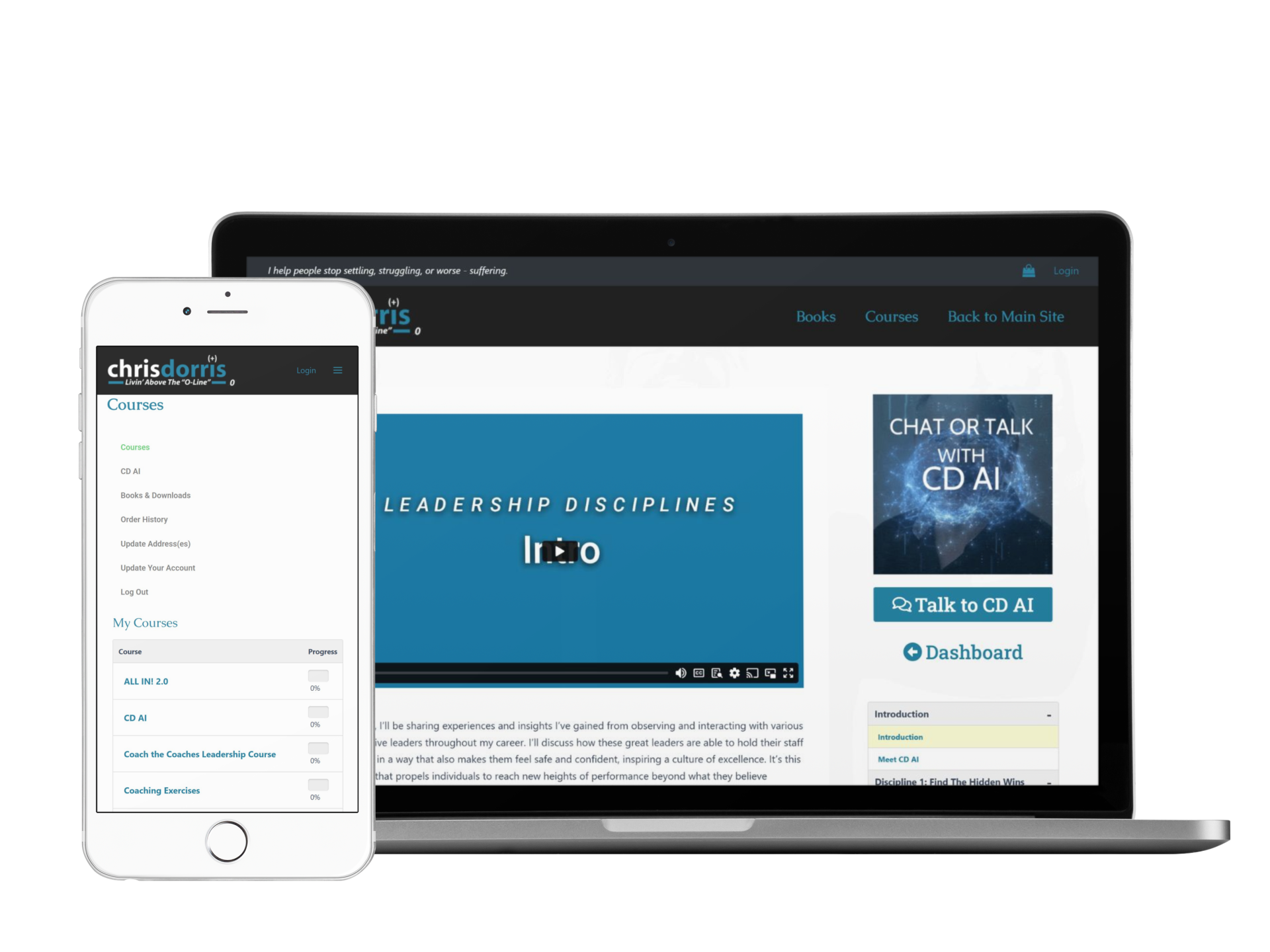 Leadership Unlocked 11 Disciplines - Course - Device Mockup 01