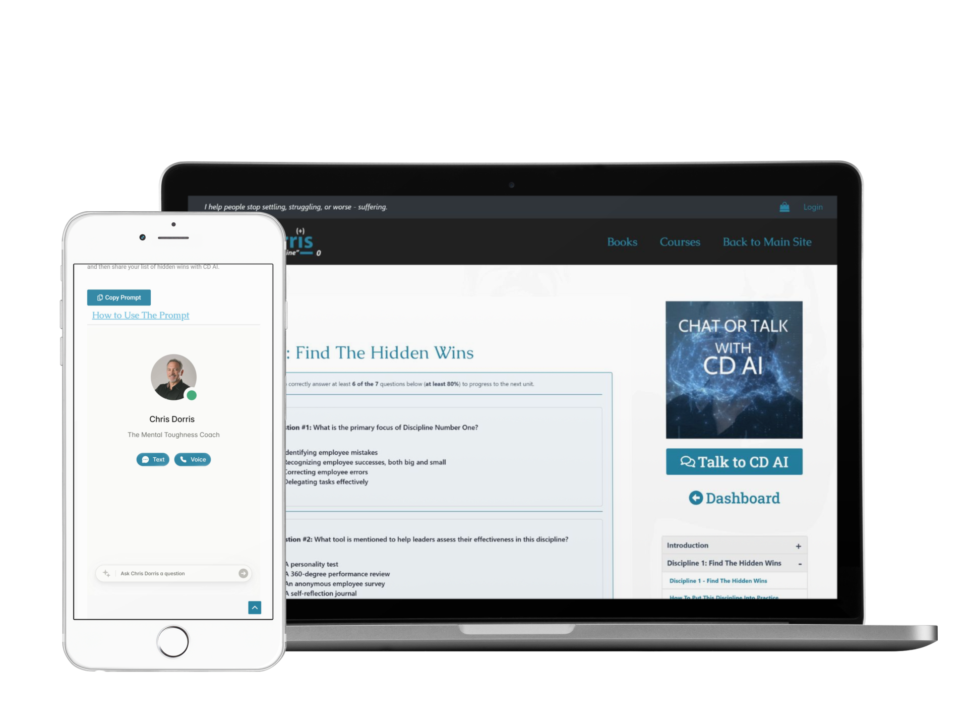Leadership Unlocked 11 Disciplines - Course - Device Mockup 02