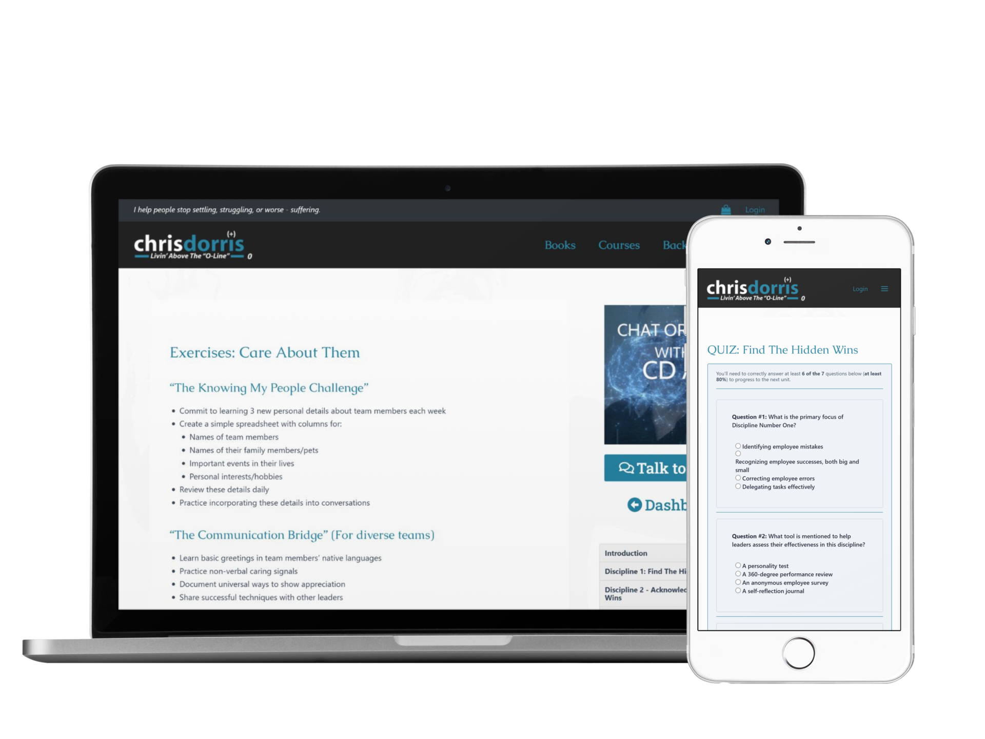 Leadership Unlocked 11 Disciplines - Course - Device Mockup 03