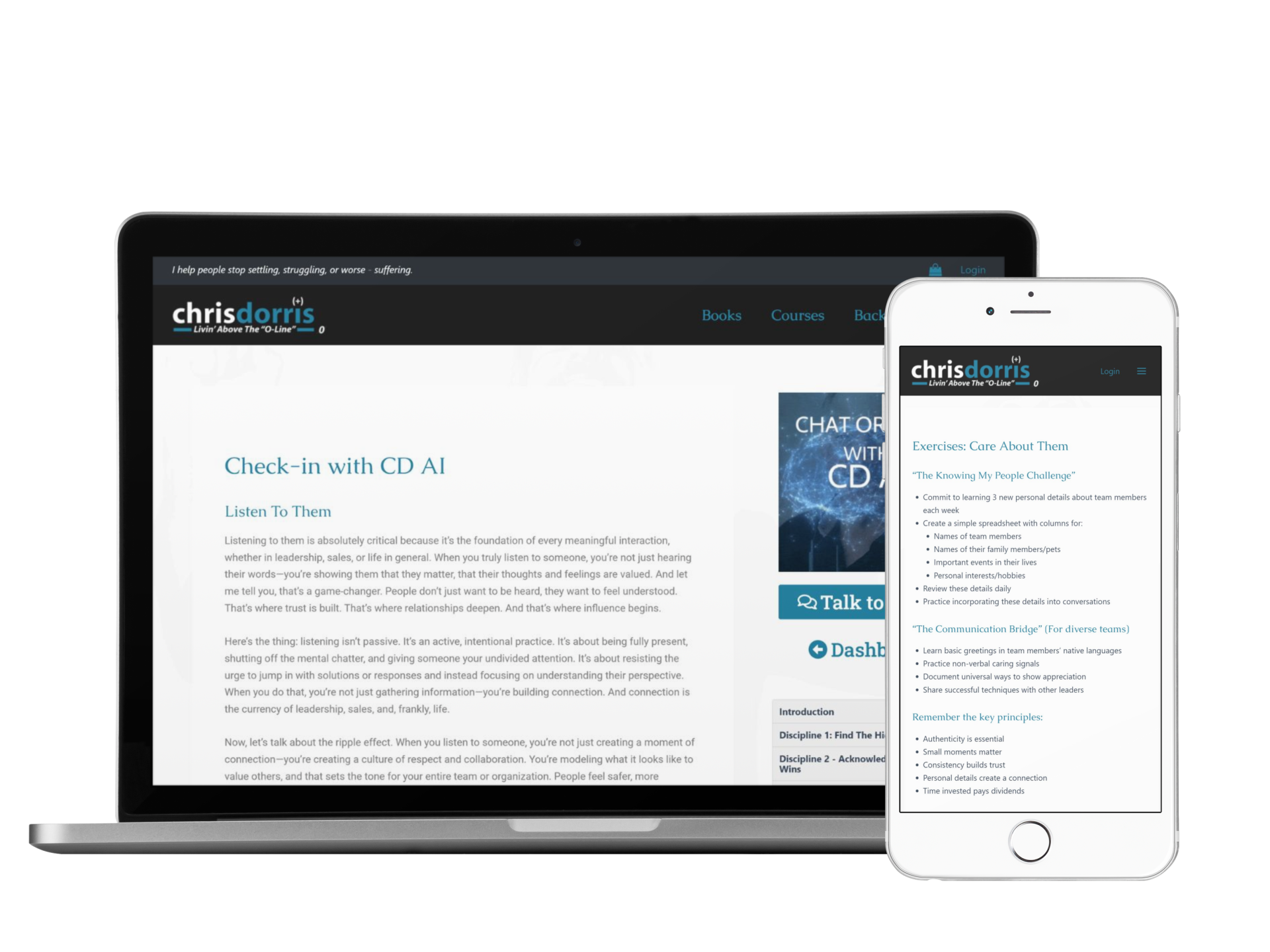 Leadership Unlocked 11 Disciplines - Course - Device Mockup 04